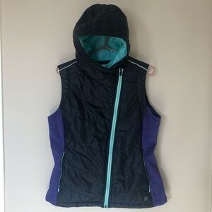 TITLE Nine Will Power hooded vest.